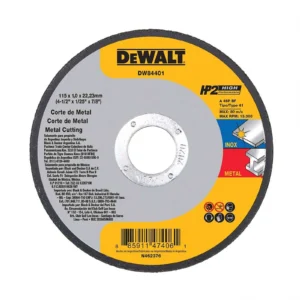 Disco de Corte Metal e Inox 115 x 1 Mm DW84401 Dewalt